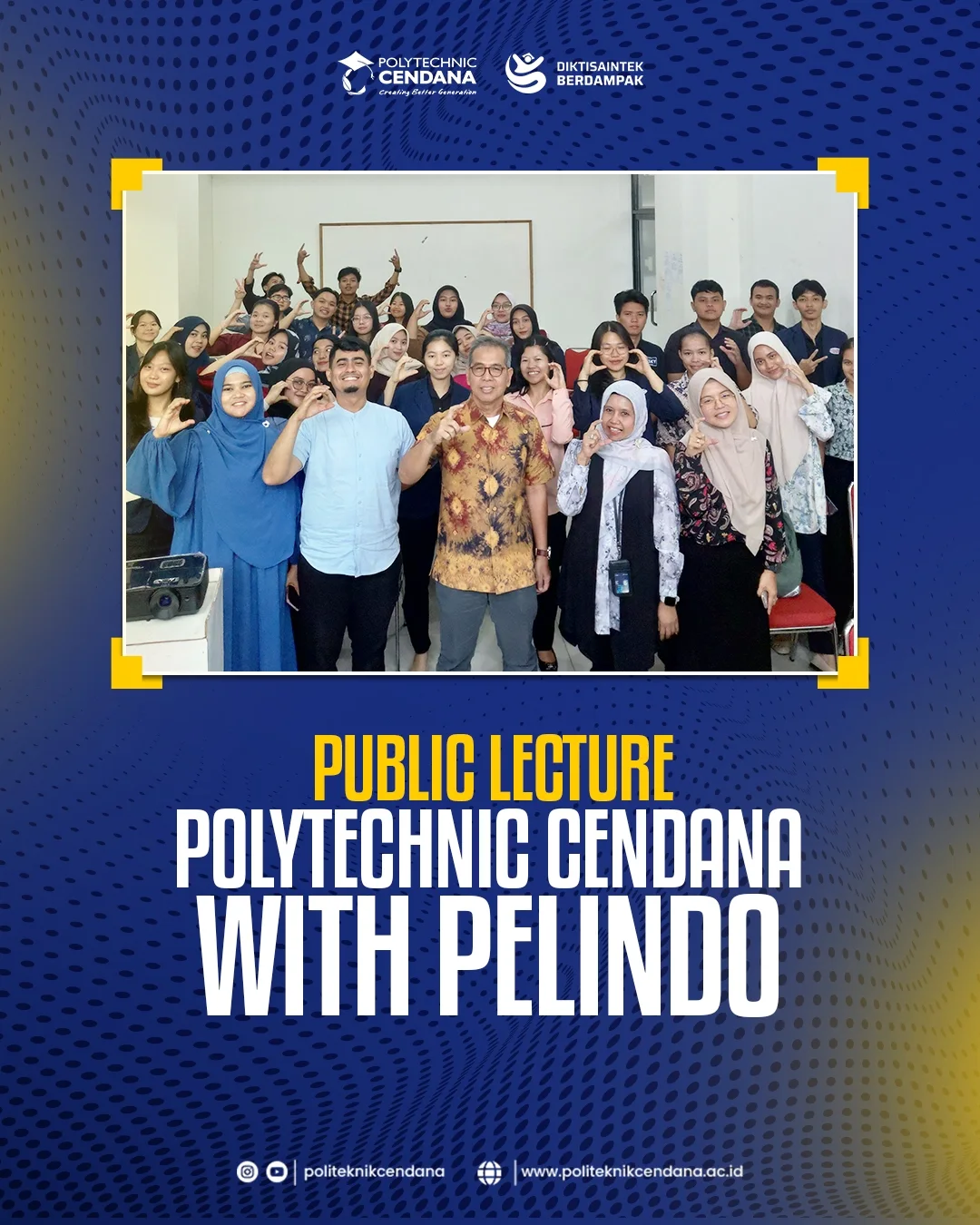 Politeknik Cendana Gelar Public Lecture Bersama Pelindo: Wujud Sinergi Dunia Pendidikan dan Industri